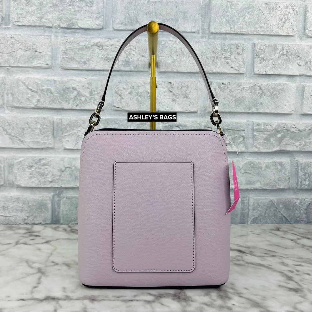 Kate Spade Darcy Bucket Bag Crossbody In Lilac Moon - Picture 4 of 11